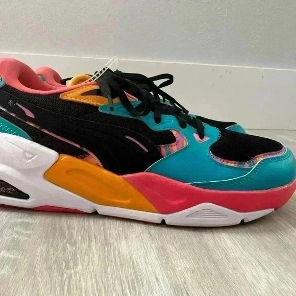 New PUMA TRC Mira Heatwave "Teal/Black" Women's Shoe - Picture 7 of 9